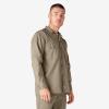 imageDickies Mens Long Sleeve Work ShirtDesert Sand