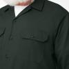 imageDickies Mens Long Sleeve Work ShirtHunter Green V1