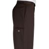 imageDickies Mens Loose Fit Double Knee Work Pants  Durable Twill Utility Trousers for Construction ampamp WarehouseDark Brown V1