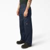 imageDickies Mens Loose Fit Double Knee Work Pants  Durable Twill Utility Trousers for Construction ampamp WarehouseDark Navy
