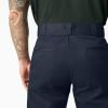 imageDickies Mens Loose Fit Double Knee Work Pants  Durable Twill Utility Trousers for Construction ampamp WarehouseDark Navy