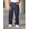 imageDickies Mens Relaxed Fit Washed Carpenter JeanIndigo Blue