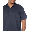 imageDickies Mens Short Sleeve Flex Work Shirt  Mechanic ampamp Construction Button Down Shirt Durable TwillDark Navy V1