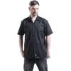 imageDickies Mens Short Sleeve Work Shirt  Durable Twill Button Down Shirts for Men Lightweight Uniform for Daily WearBlack V1