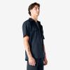 imageDickies Mens Short Sleeve Work Shirt  Durable Twill Button Down Shirts for Men Lightweight Uniform for Daily WearDark Navy