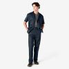 imageDickies Mens Short Sleeve Work Shirt  Durable Twill Button Down Shirts for Men Lightweight Uniform for Daily WearDark Navy V1