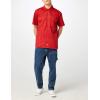 imageDickies Mens Short Sleeve Work Shirt  Durable Twill Button Down Shirts for Men Lightweight Uniform for Daily WearEnglish Red Heather V1