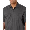imageDickies Mens Short Sleeve Work Shirt  Durable Twill Button Down Shirts for Men Lightweight Uniform for Daily WearHunter Green