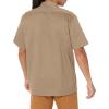 imageDickies Mens Short Sleeve Work Shirt  Durable Twill Button Down Shirts for Men Lightweight Uniform for Daily WearKhaki V1