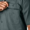 imageDickies Mens Short Sleeve Work Shirt  Durable Twill Button Down Shirts for Men Lightweight Uniform for Daily WearLincoln Green