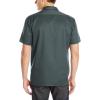 imageDickies Mens Short Sleeve Work Shirt  Durable Twill Button Down Shirts for Men Lightweight Uniform for Daily WearLincoln Green V1