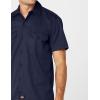 imageDickies Mens Short Sleeve Work Shirt  Durable Twill Button Down Shirts for Men Lightweight Uniform for Daily WearNavy V1