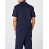 imageDickies Mens Short Sleeve Work Shirt  Durable Twill Button Down Shirts for Men Lightweight Uniform for Daily WearNavy V1