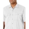 imageDickies Mens Short Sleeve Work Shirt  Durable Twill Button Down Shirts for Men Lightweight Uniform for Daily WearWhite V1