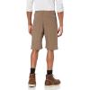 imageDickies Mens Tempiq 13 Inch Performance Hybrid Utility ShortsMushroom