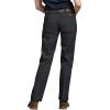 imageDickies Womens Original 774 Work Pants  Low Rise Slim Fit Stretch Business Casual ampamp Utility PantsBlack V1