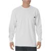 imageDickies Mens Big and Tall Long Sleeve Heavyweight Crew NeckGrey