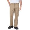 imageDickies Mens Relaxed Straight Flex Cargo Work Utility Pants Dark Navy 42W x 30L USKhaki