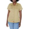 imageDickies Womens ShortSleeve Work ShirtKhaki