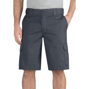 imageDickies Mens 11 Inch Regular Fit Stretch Twill Cargo ShortCharcoal