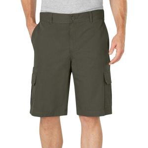 imageDickies Mens 11 Inch Relaxed Fit Lightweight Ripstop Cargo ShortMoss V1