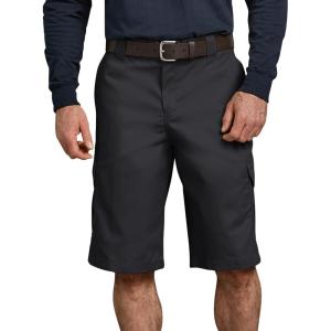 imageDickies Mens 13 Inch Relaxed Fit Stretch Twill Cargo ShortBlack V1