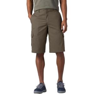 imageDickies Mens 13 Inch Relaxed Fit Stretch Twill Cargo ShortMushroom V1