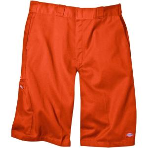 imageDickies Mens 13Inch Loose Fit Work Shorts  Durable Outdoor Uniform Shorts with MultiPockets for Men on The JobOrange
