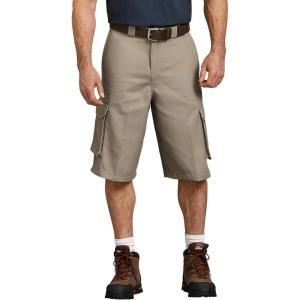 imageDickies Mens Big 13 Inch Loose Fit Twill Cargo ShortDesert Sand V1