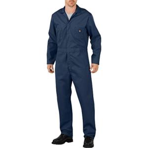 imageDickies Mens BigTall Long Sleeve Flex Coverall BigTallDark Navy V1