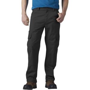 imageDickies Mens DuraTech Ripstop Cargo Pants  Rugged Outdoor Work Pants with Tool Pockets for Tactical Landscaping Field UseBlack V1
