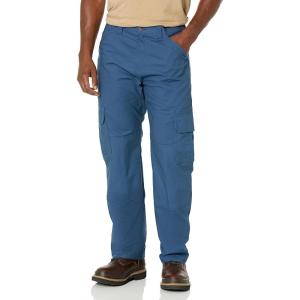 imageDickies Mens DuraTech Ripstop Cargo Pants  Rugged Outdoor Work Pants with Tool Pockets for Tactical Landscaping Field UseDark Denim V1