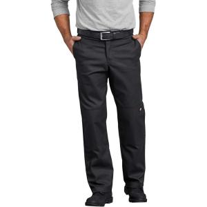 imageDickies Mens Flex Double Knee Work Pants  Regular Fit Utility Uniform Trousers for Men Durable for Jobsite or Office UseBlack V1