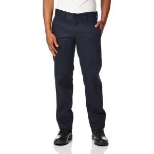 imageDickies Mens Flex Work Pant Slim Straight Fit BigDark Navy V1