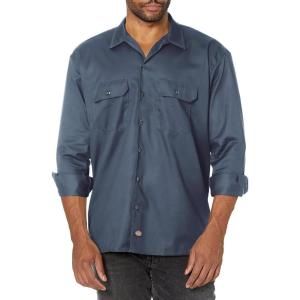 imageDickies Mens Long Sleeve Work ShirtAir Force Blue V1