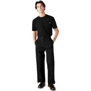 imageDickies Mens Loose Fit Double Knee Work Pants  Durable Twill Utility Trousers for Construction ampamp WarehouseBlack