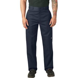 imageDickies Mens Loose Fit Double Knee Work Pants  Durable Twill Utility Trousers for Construction ampamp WarehouseBlue