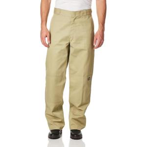 imageDickies Mens Loose Fit Double Knee Work Pants  Durable Twill Utility Trousers for Construction ampamp WarehouseKhaki 52