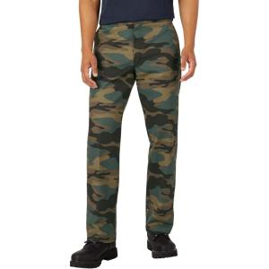 imageDickies Mens Original 874 Work Pants  Durable Straight Leg Uniform Trousers for Men Ideal for Industrial or Office UseHunter Green Camo V1