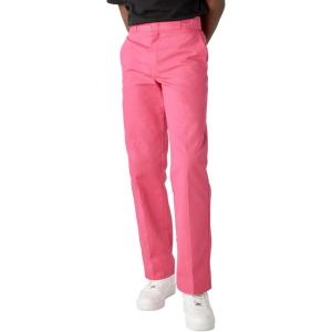 imageDickies Mens Original 874 Work Pants  Durable Straight Leg Uniform Trousers for Men Ideal for Industrial or Office UsePink Yarrow