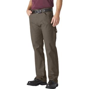 imageDickies Mens Relaxed Fit StraightLeg Duck Carpenter JeanRinsed Mushroom V1