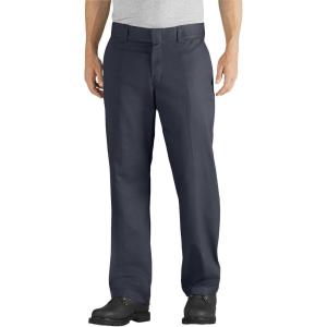 imageDickies Mens Relaxed Fit Twill Work PantDark Navy