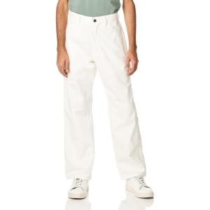imageDickies Mens Relaxed Fit Washed Carpenter JeanWhite