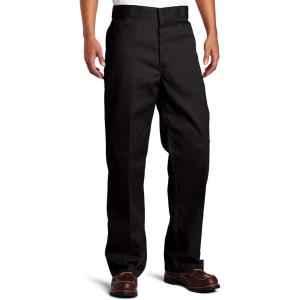 imageDickies Mens Relaxed StraightFit Double Knee Work PantBlack