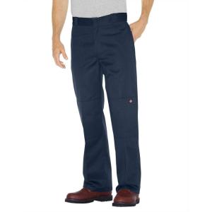 imageDickies Mens Relaxed StraightFit Double Knee Work PantDark Navy