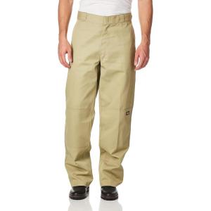 imageDickies Mens Relaxed StraightFit Double Knee Work PantKhaki V1