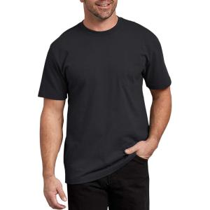 imageDickies Mens Short Sleeve Heavyweight Crew NeckBlack