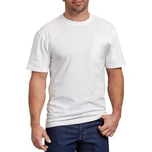 imageDickies Mens Short Sleeve Heavyweight Crew NeckWhite