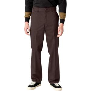 imageDickies Mens Skateboarding Regular Fit Twill PantsChocolate Brown V2