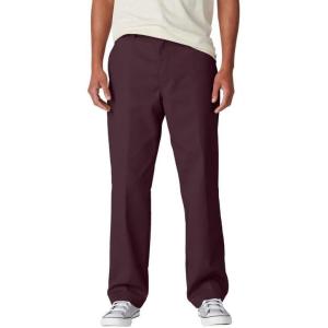 imageDickies Mens Skateboarding Regular Fit Twill PantsMaroon